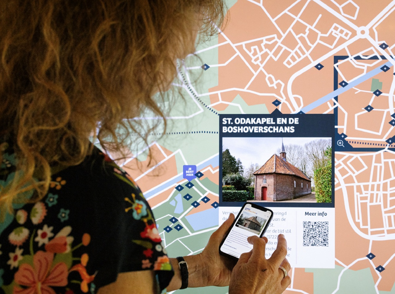 Inspirationstafel im Natur- und Umweltzentrum De IJzeren Man