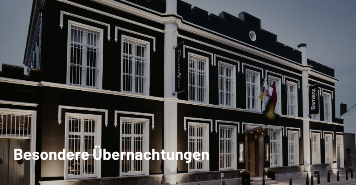 Besonderes Übernachtungen